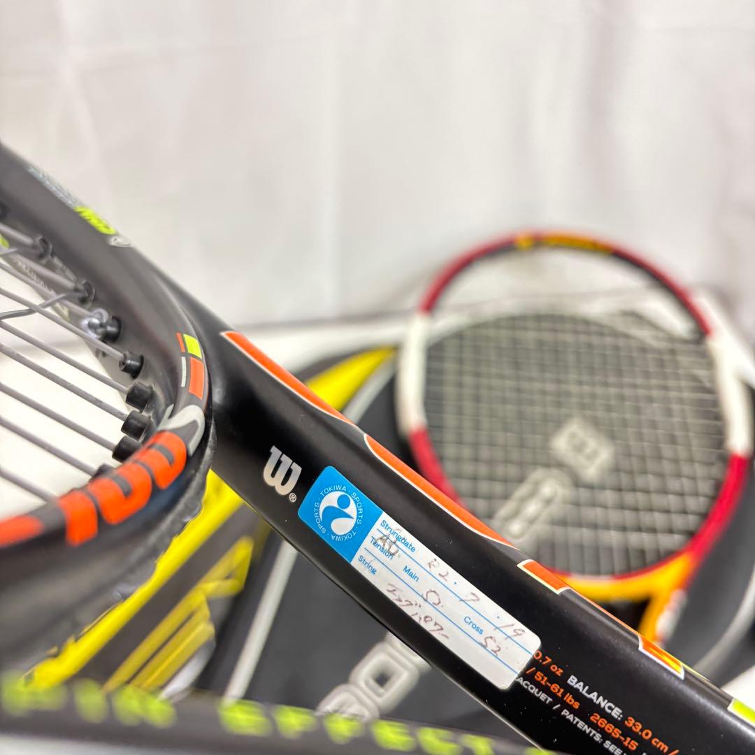Wilson BURN 100s ncode nps 95 硬式テニスラケット