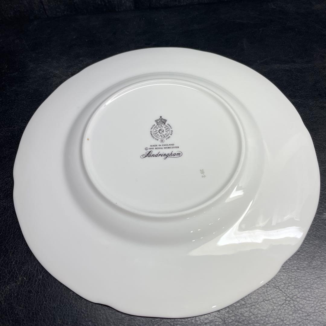 ロイヤルウースター サンドリンガム Sandringham プレート 20cm