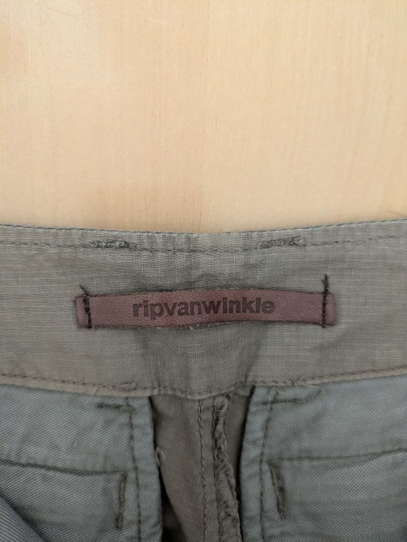 ripvanwinkle パラシュートパンツ バックラッシュ civilized