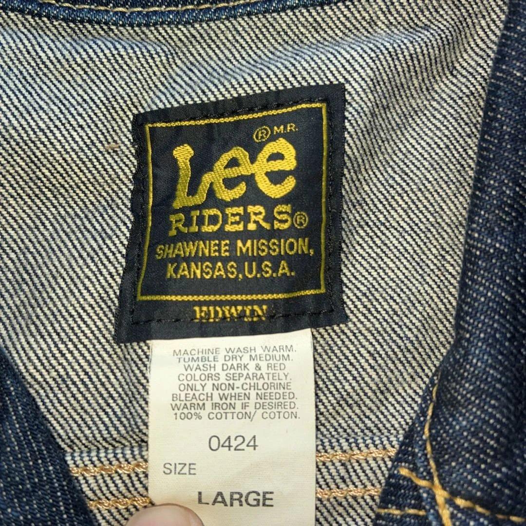 Lee Riders Gジャン ダークデニム Lサイズ