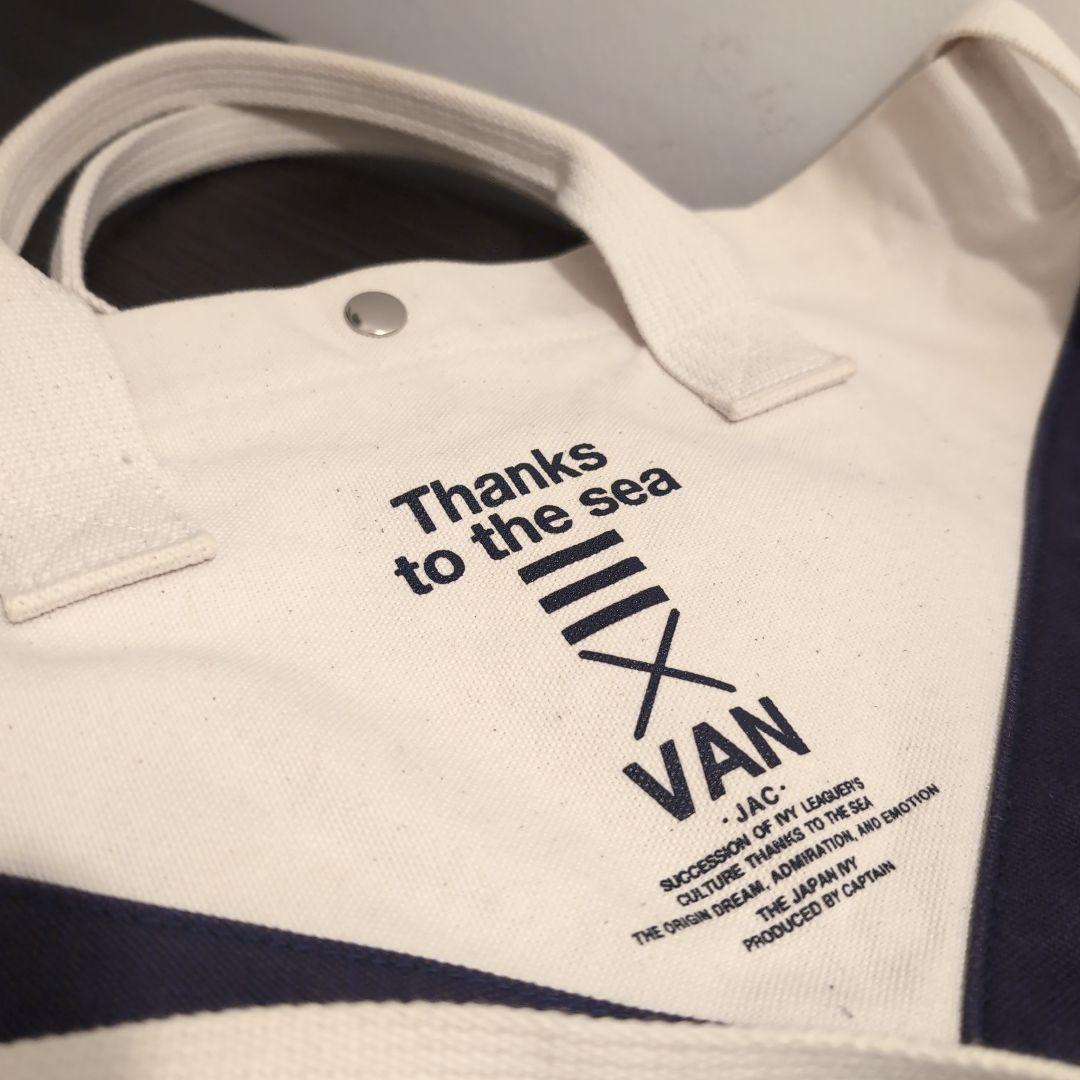 希少品　VAN jac BoatHouse コラボ　トートバッグ