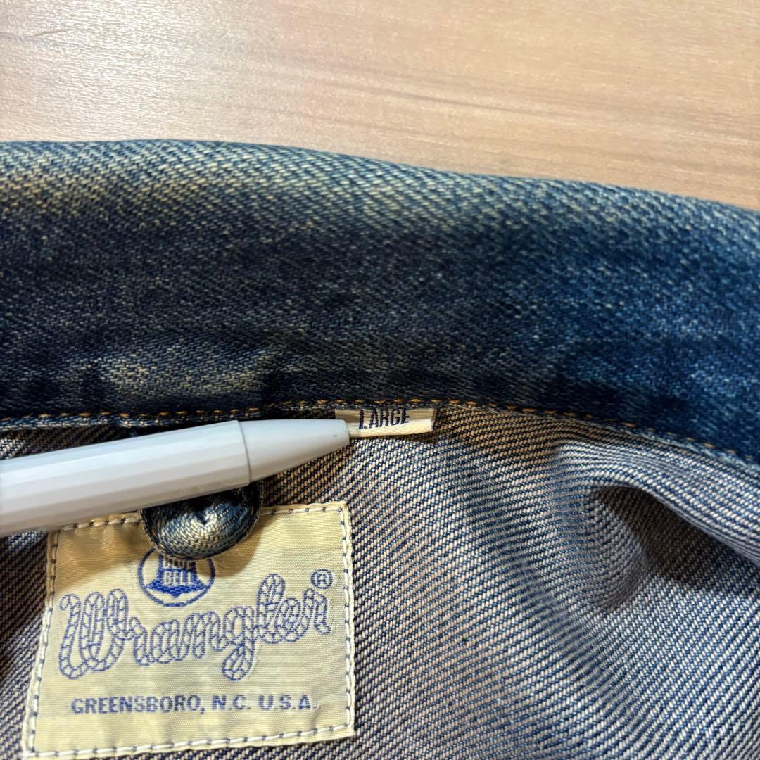 11MJ Wrangler ブルーベル60's復刻 デニムジャケット