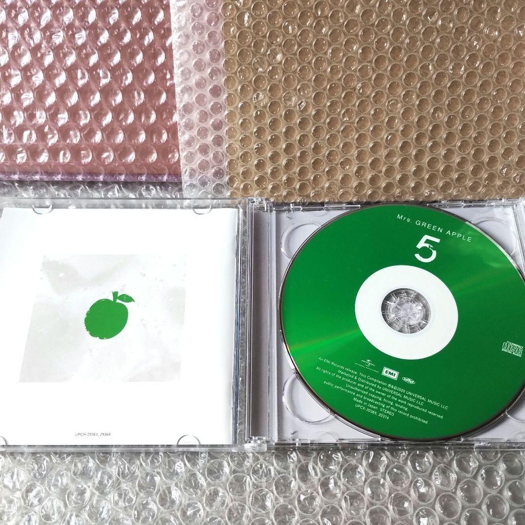 Mrs.GREEN APPLE『5』初回限定盤CD+DVDミセスグリーンアップル