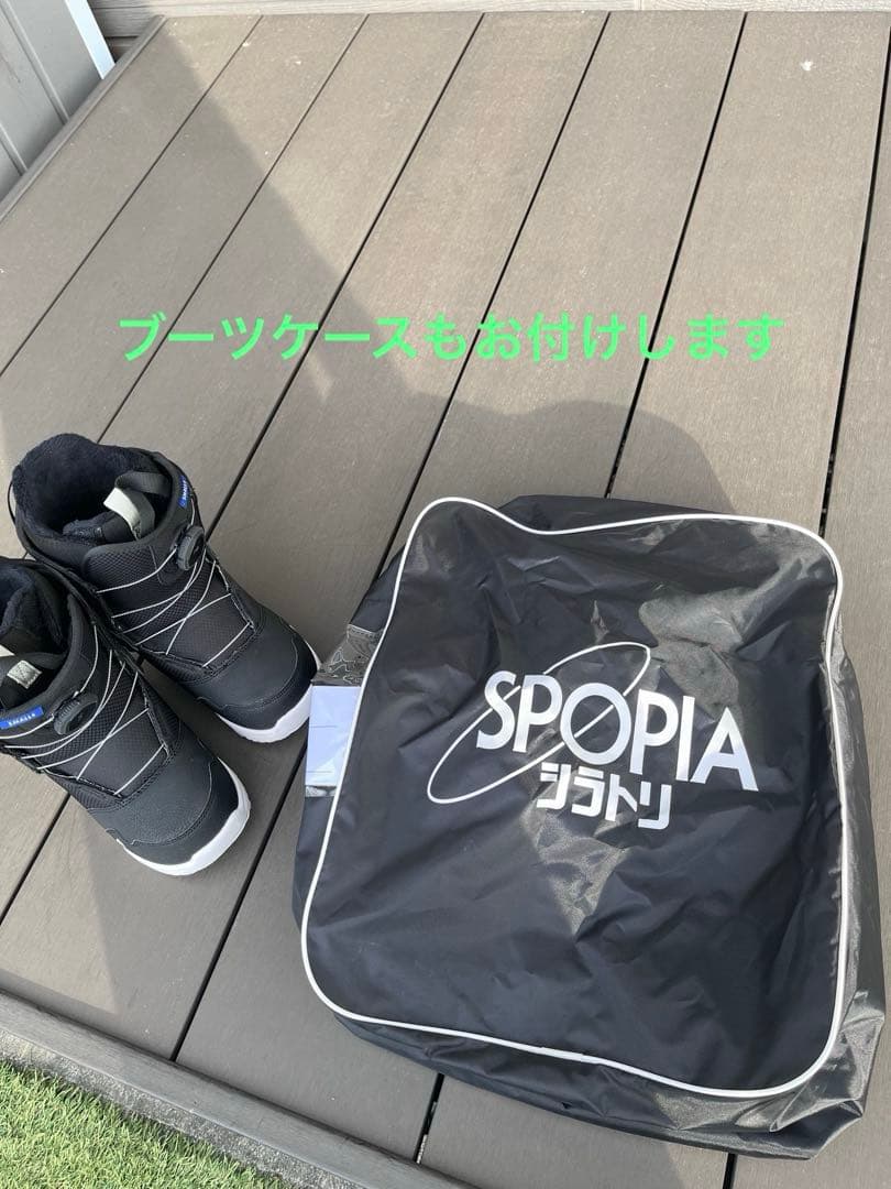 Burton スノーボード 3点セット　ボート130 ブーツ24cm 使用少ない