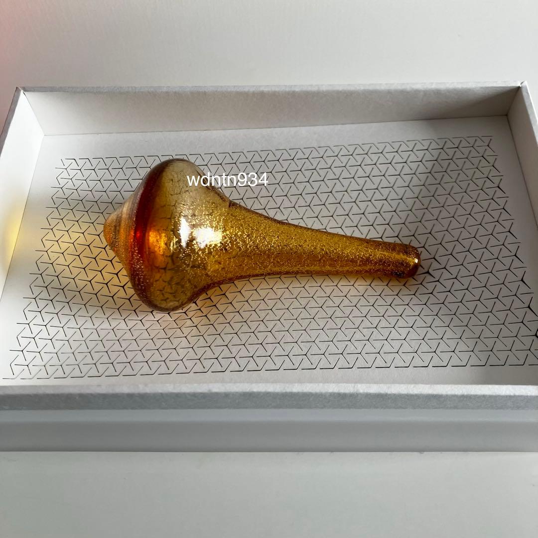 リシャールミル ノベルティ 新品 コマ ガラスオブジェ