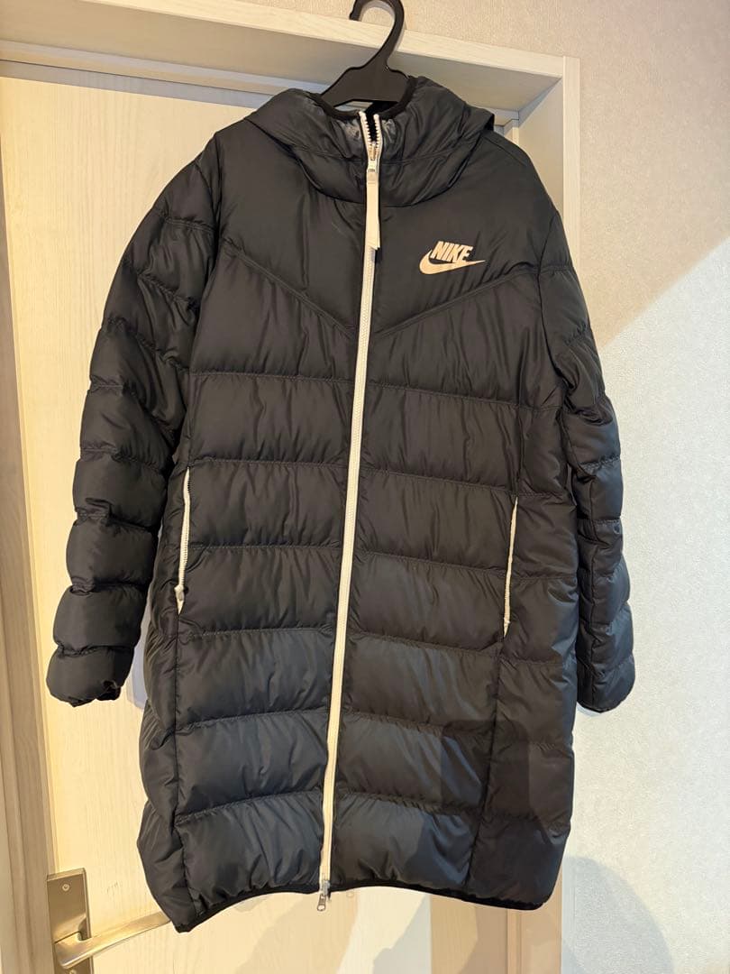 Nike 黒 ベンチコート リバーシブル