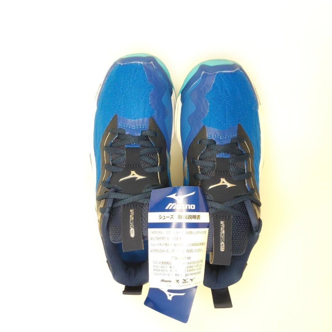 MIZUNO WE-FLY 2バレーボールシューズメンズ 25cm ブルー 新品