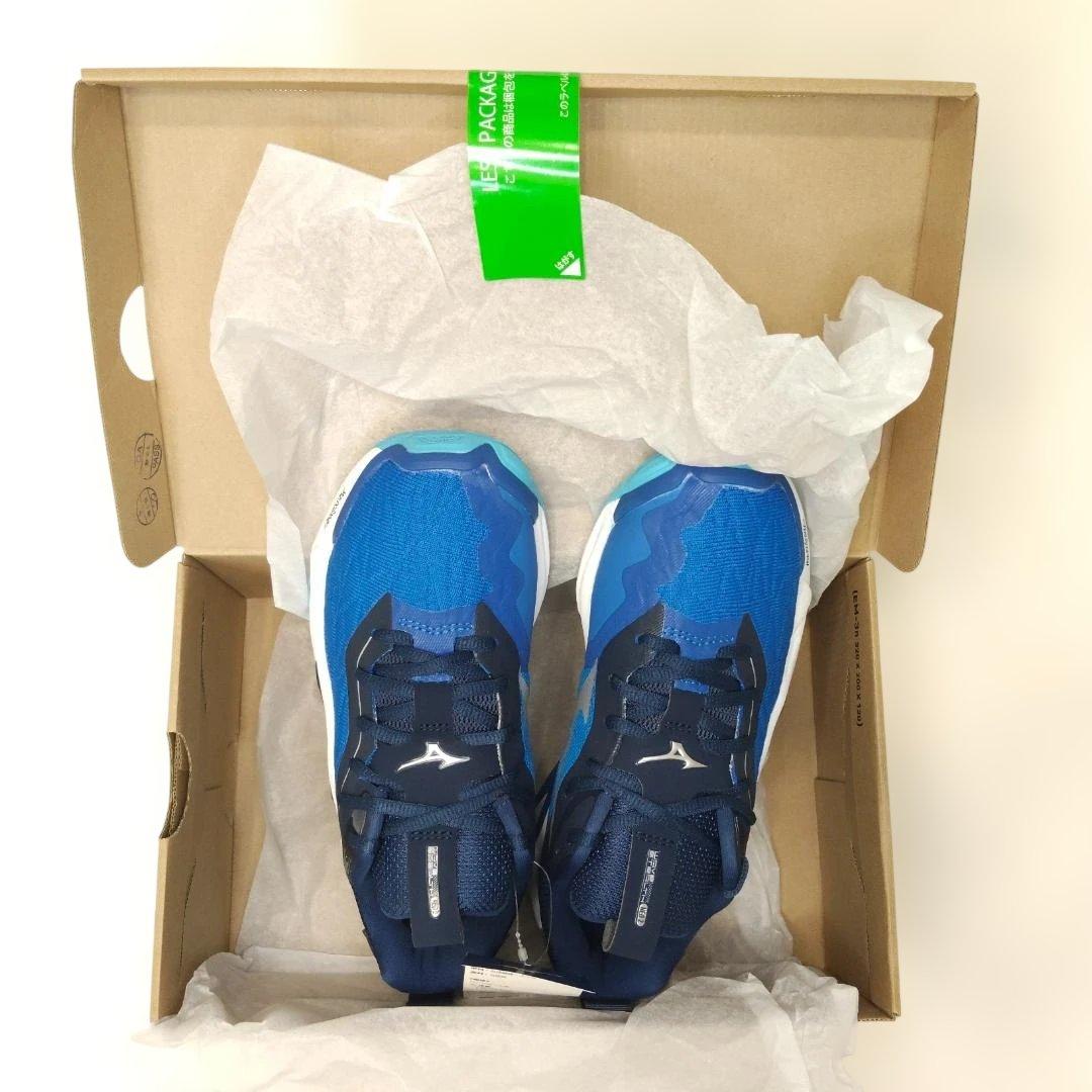 MIZUNO WE-FLY 2バレーボールシューズメンズ 25cm ブルー 新品