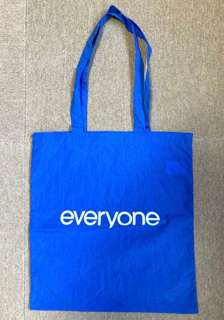 everyone ナイロントートバッグ nylon logo tote bag