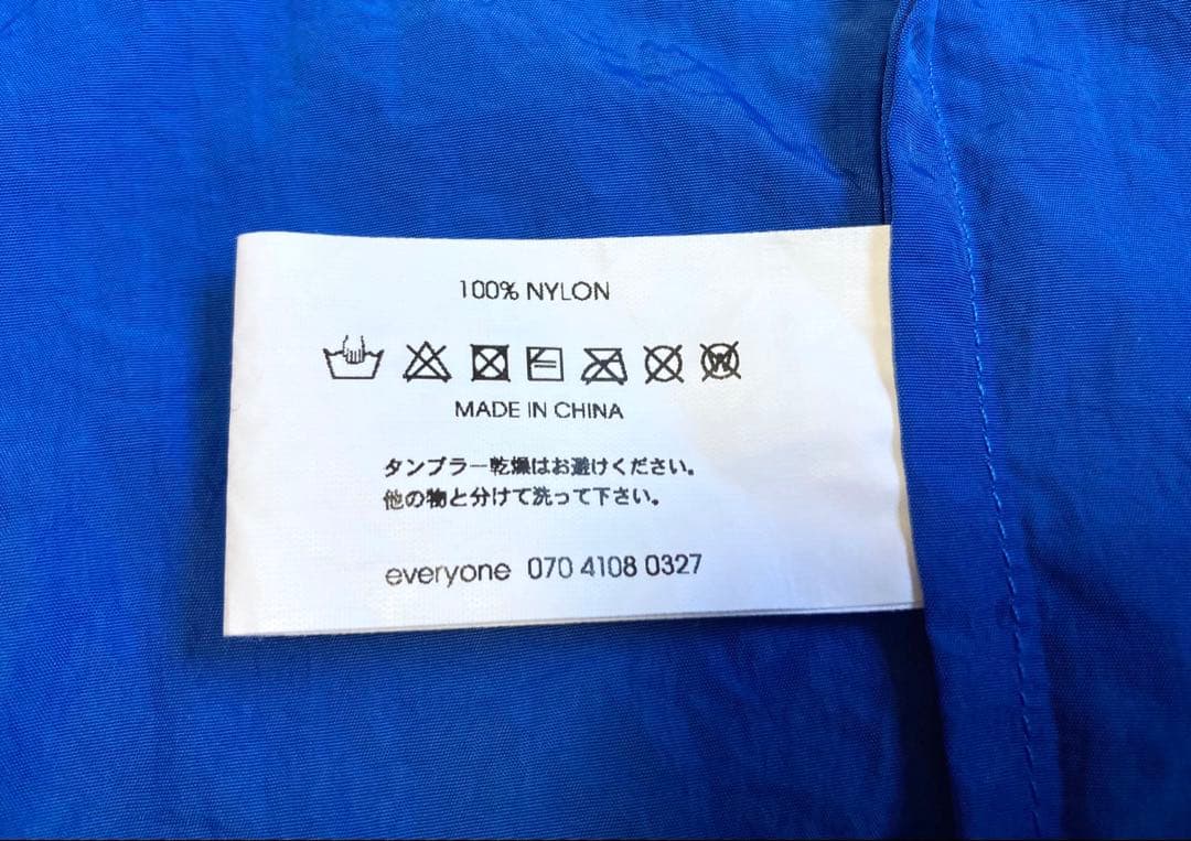 everyone ナイロントートバッグ nylon logo tote bag