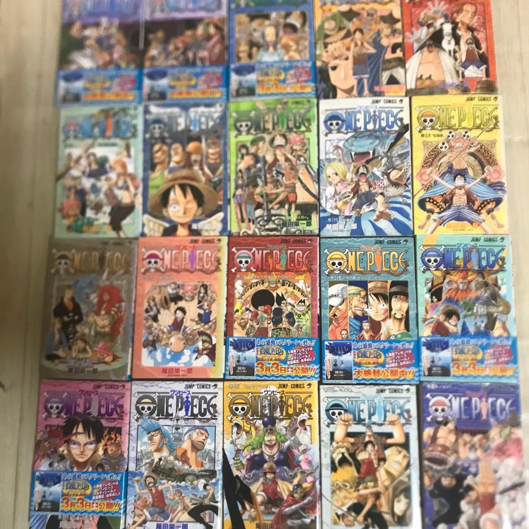 ONE PIECE　1～80巻　ワンピース　レッドブルーイエロー、零、777、千