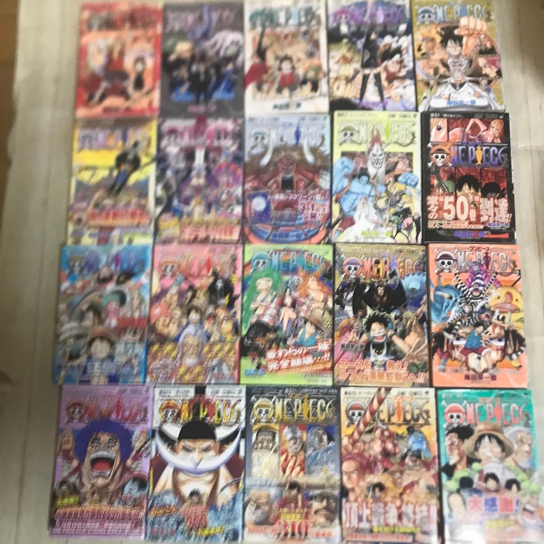 ONE PIECE　1～80巻　ワンピース　レッドブルーイエロー、零、777、千
