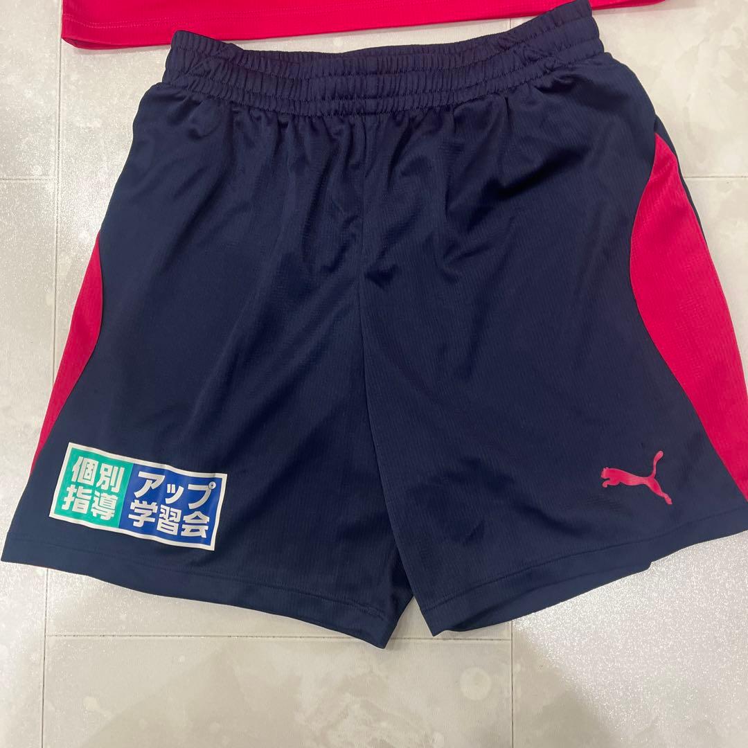 Puma サッカー セレッソ大阪スクールユニフォーム３点セット　サイズ150