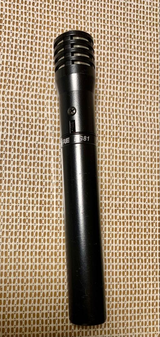 Shure PG81 / コンデンサーマイク
