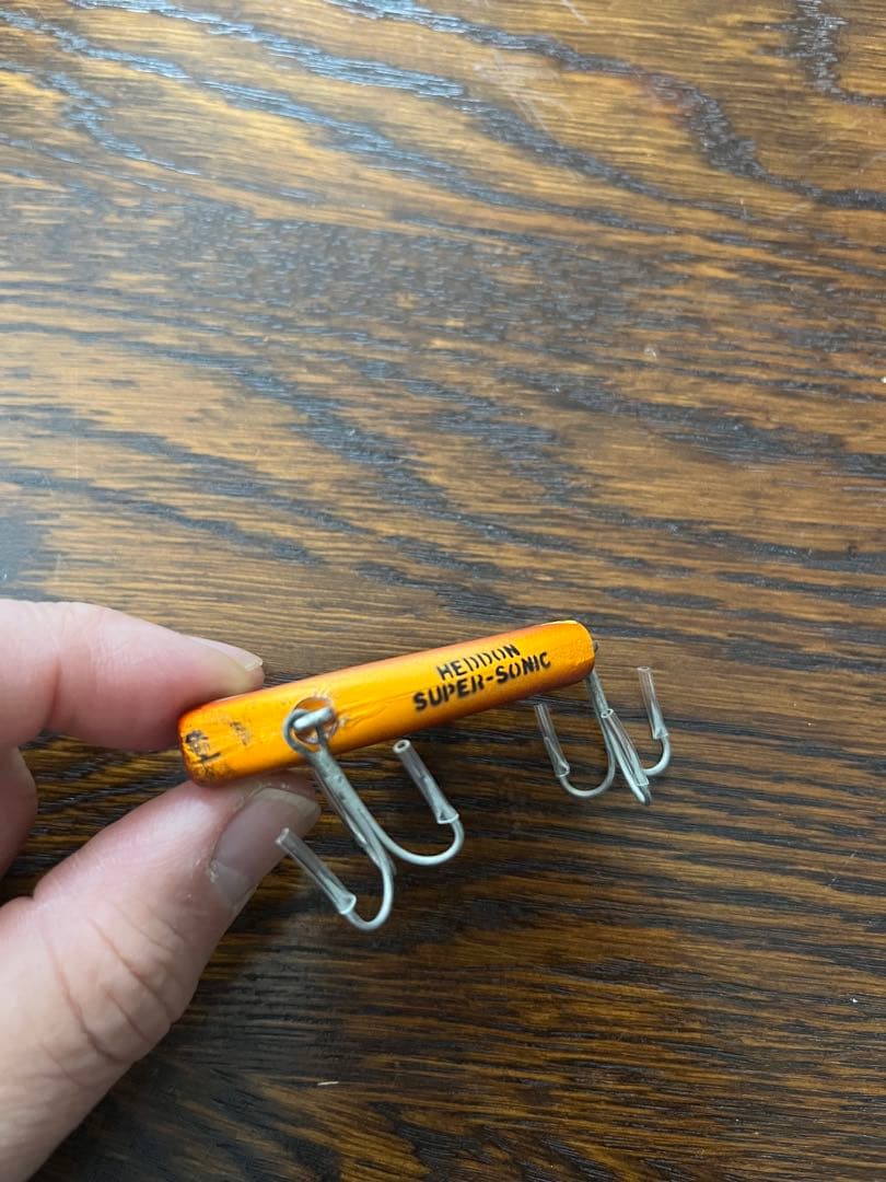 送料込み オールド 貴重カラー heddon ヘドン スーパーソニック