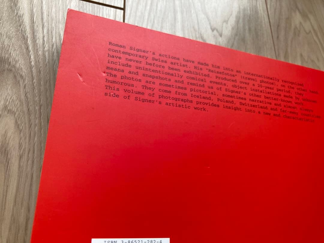 Roman Signer ローマン・シグネール　Travel Photos