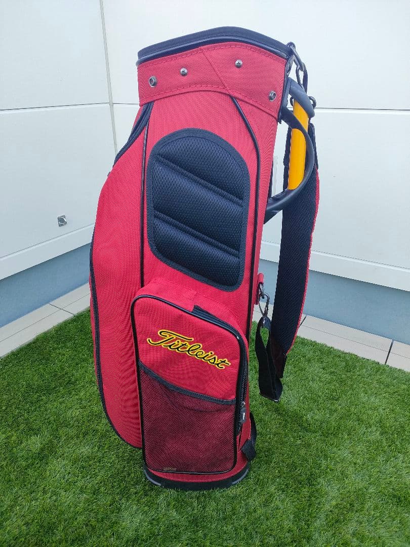 Titleist キャディバッグ レッド