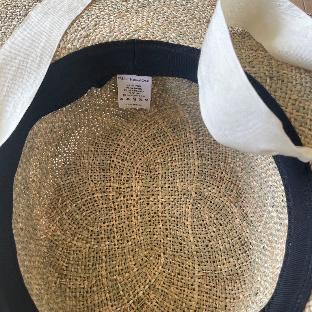 swelly Ribbon Straw Hat リボンストローハット　麦わら帽子