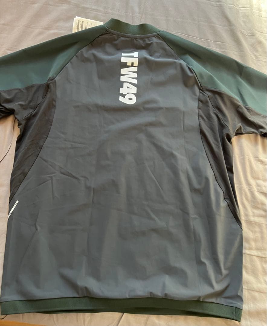 メンズウェア TFW49 25SS NOCOLLAR POLO GREEN L