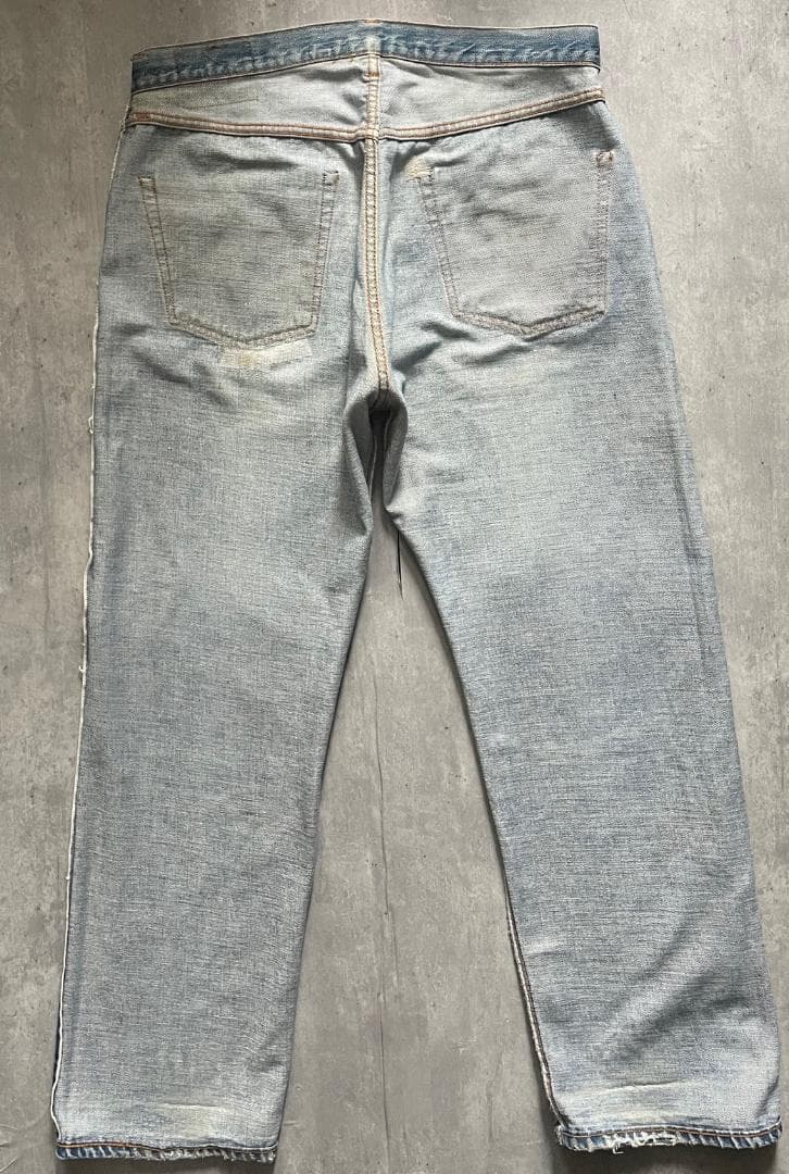 70S リーバイス501 66前期 レア刻印2　実寸約W35インチ リペア済み
