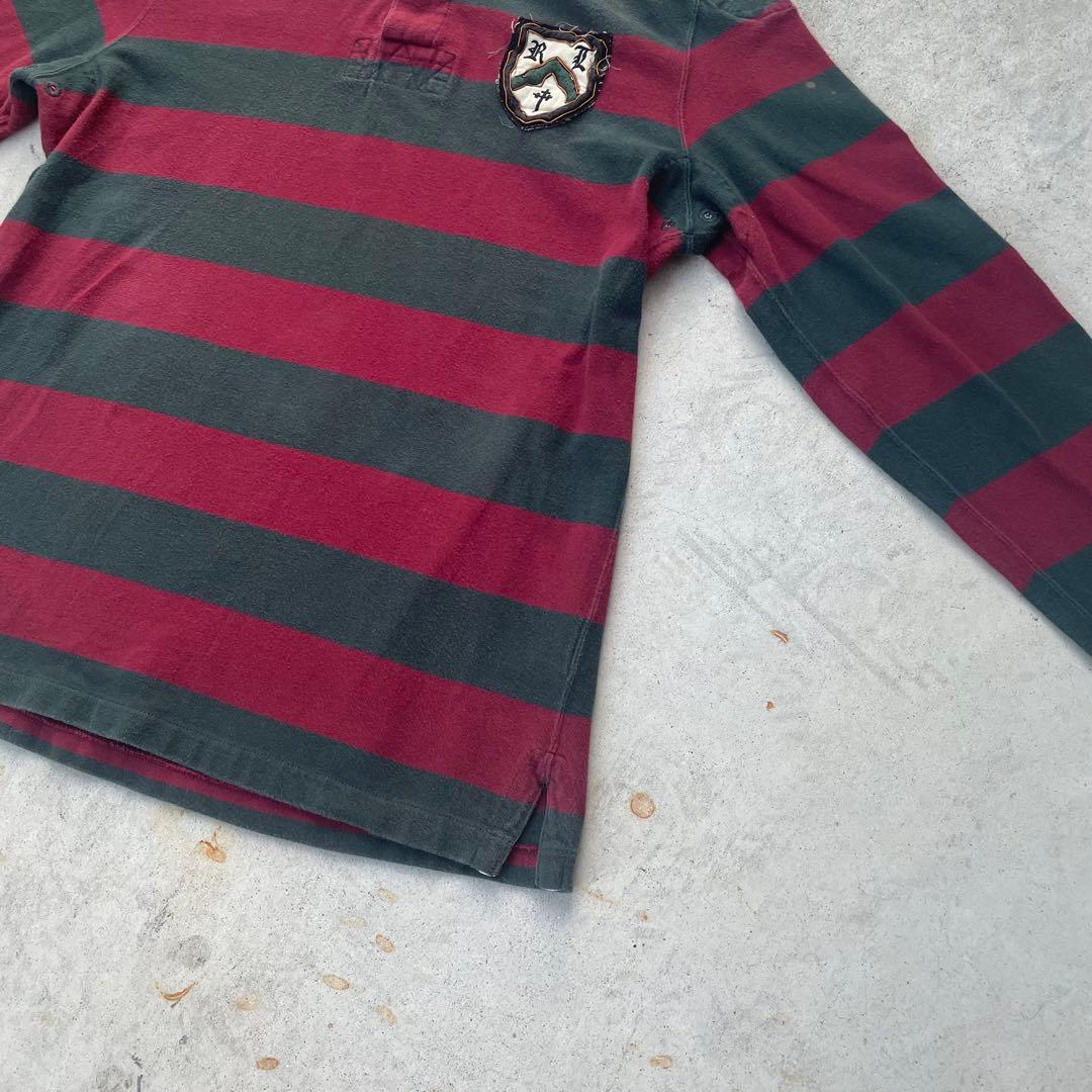 90s Polo by Ralph Lauren ラガーシャツ M