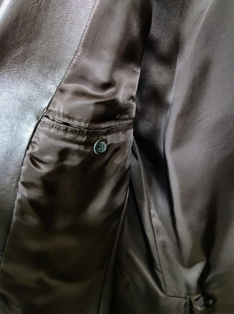 【極美品】Paul Smith COLLECTION 本革テーラードジャケット