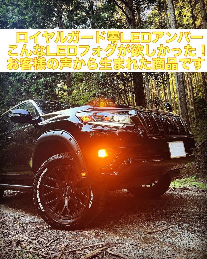 アンバー LEDフォグ ロイヤルガード零 HB4 psx 26W
