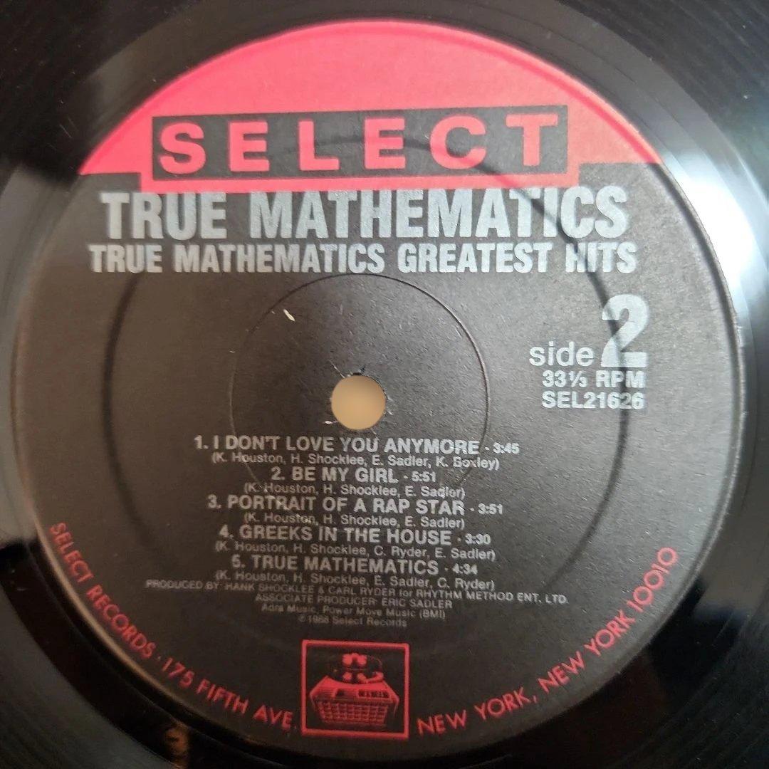 洋楽 TRUE MATHEMATICS GREATEST HITS