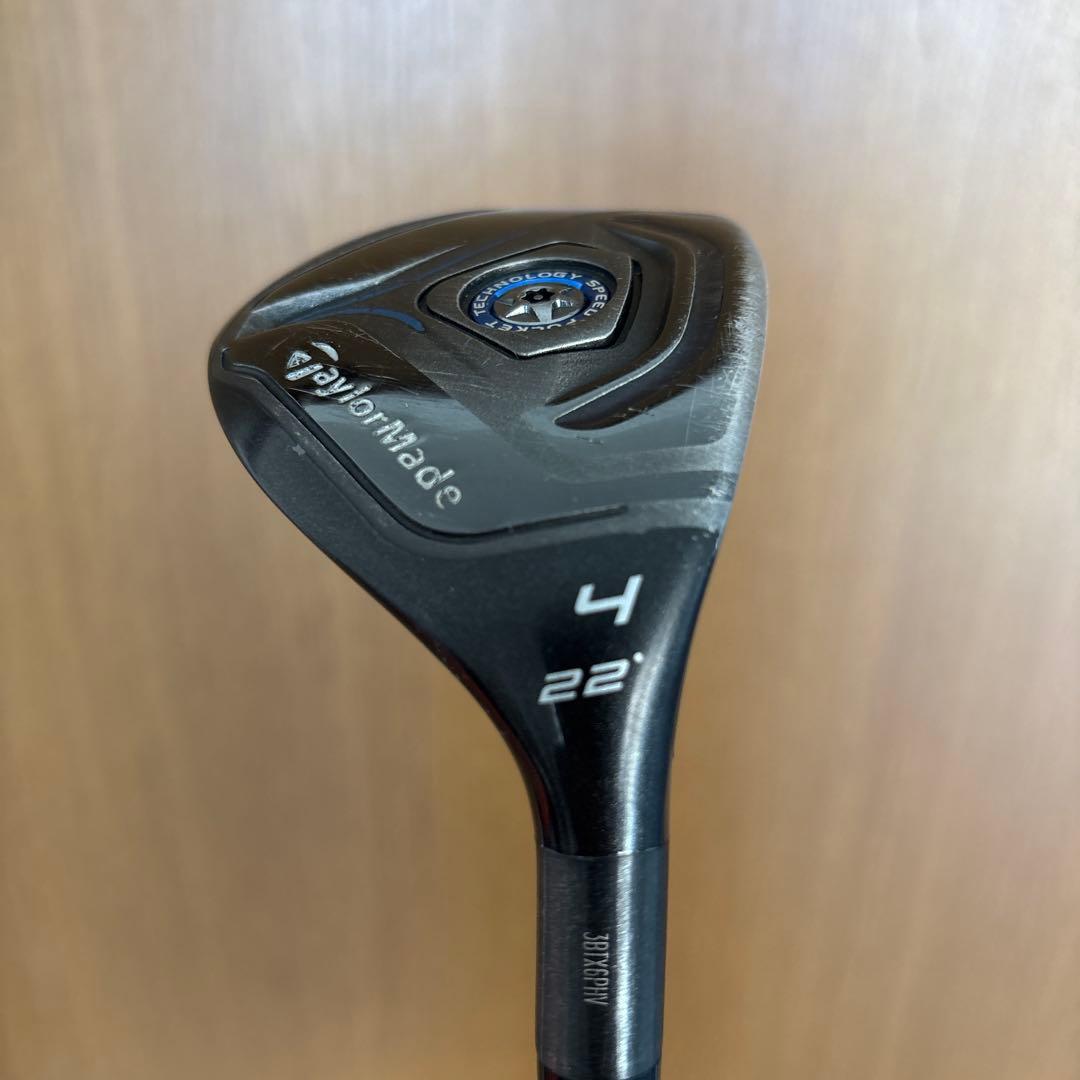 テーラーメイド ジェットスピード 4UT 22度 レスキュー KBS スチール