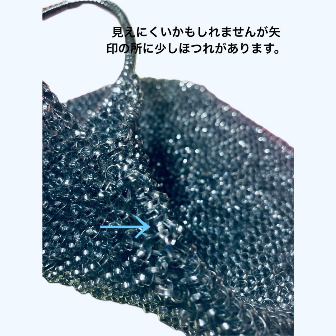 アンテプリマ ワイヤー ハンドバッグ　スタンダード　 シルバーブルー