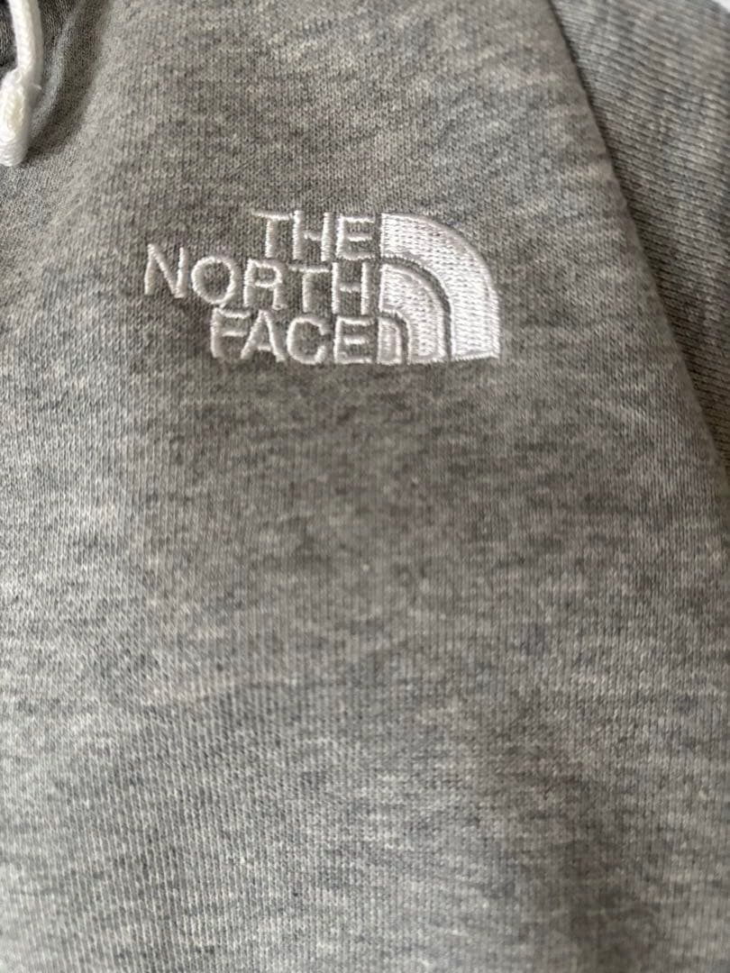 【美品】THE NORTH FACE グレー フルジップパーカー