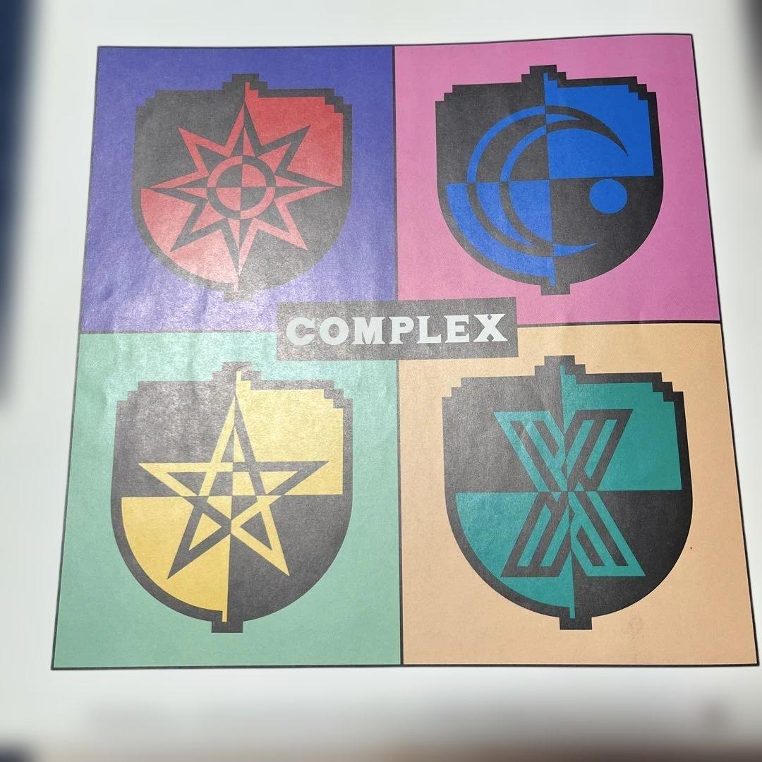 COMPLEX 12 LP コンプレックス布袋寅泰 吉川晃司 ボウイ BOOWY