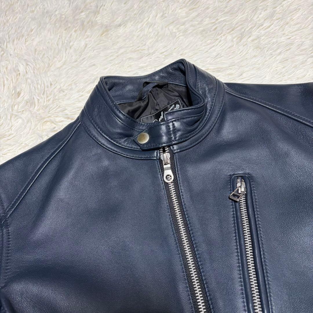 美品✨ Rattle Trap メンズビギ シングルライダース シープスキン L