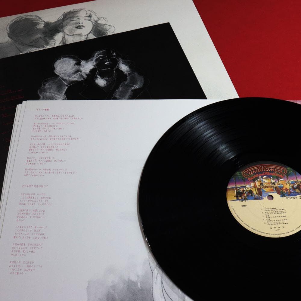 【アナログＬＰ】∬フォーク∬谷村新司 ソロアルバム ６枚