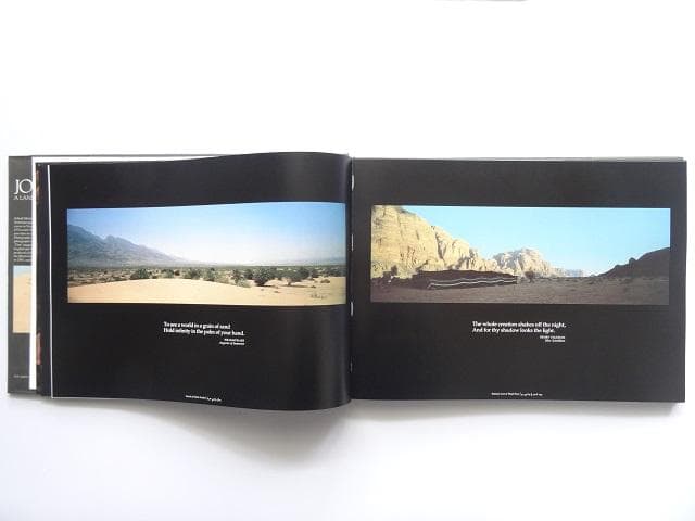 洋書◆ヨルダン写真集 本 四季折々の土地 自然 風景 景色