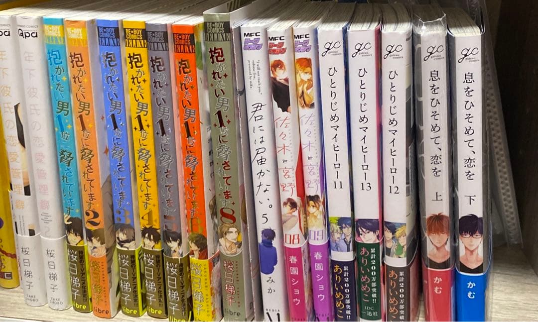 商業BL まとめ売り(バラ売り4冊から可)