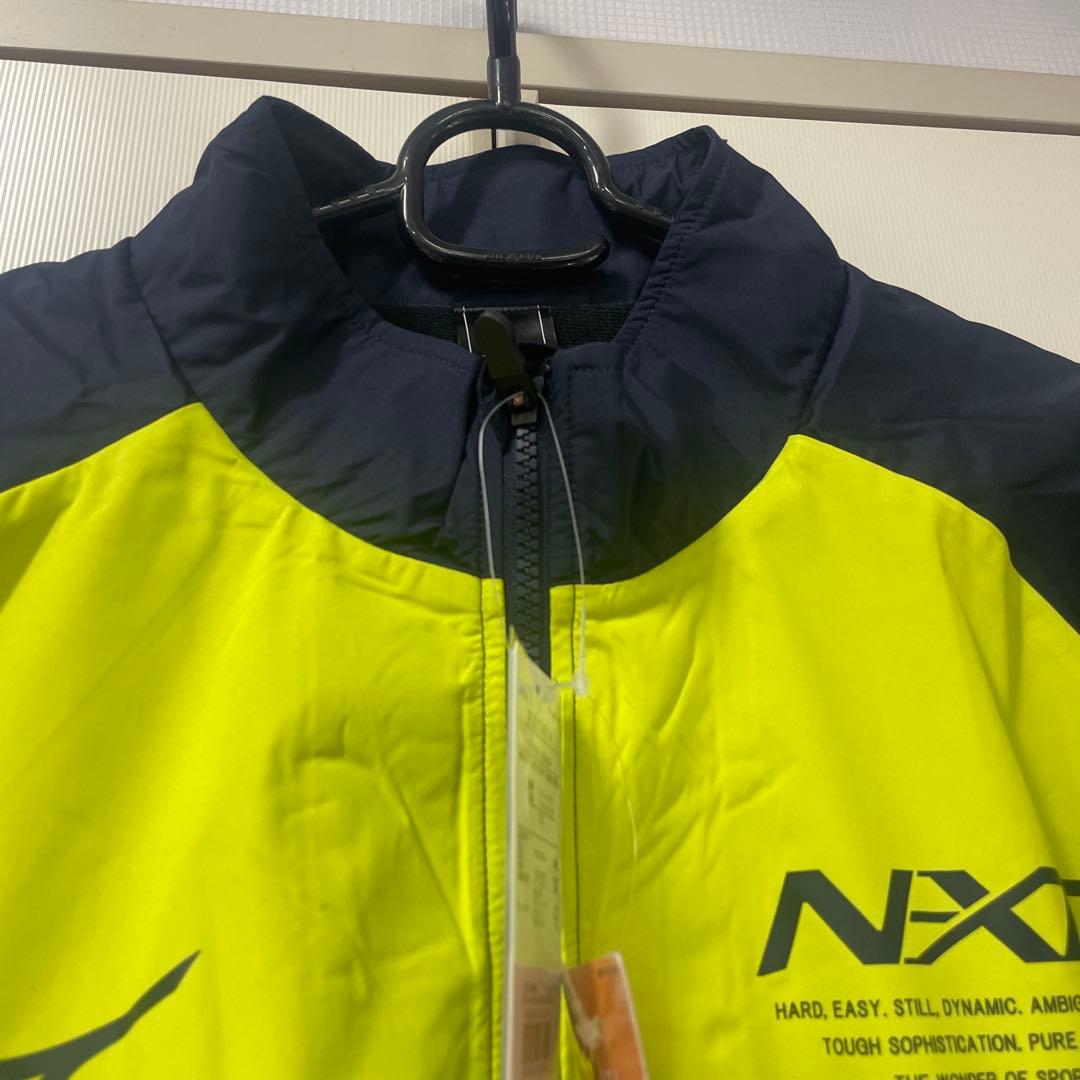 正規品 ミズノ ウィンドブレ－カ－上下セット 2XL ディ－プネイビー
