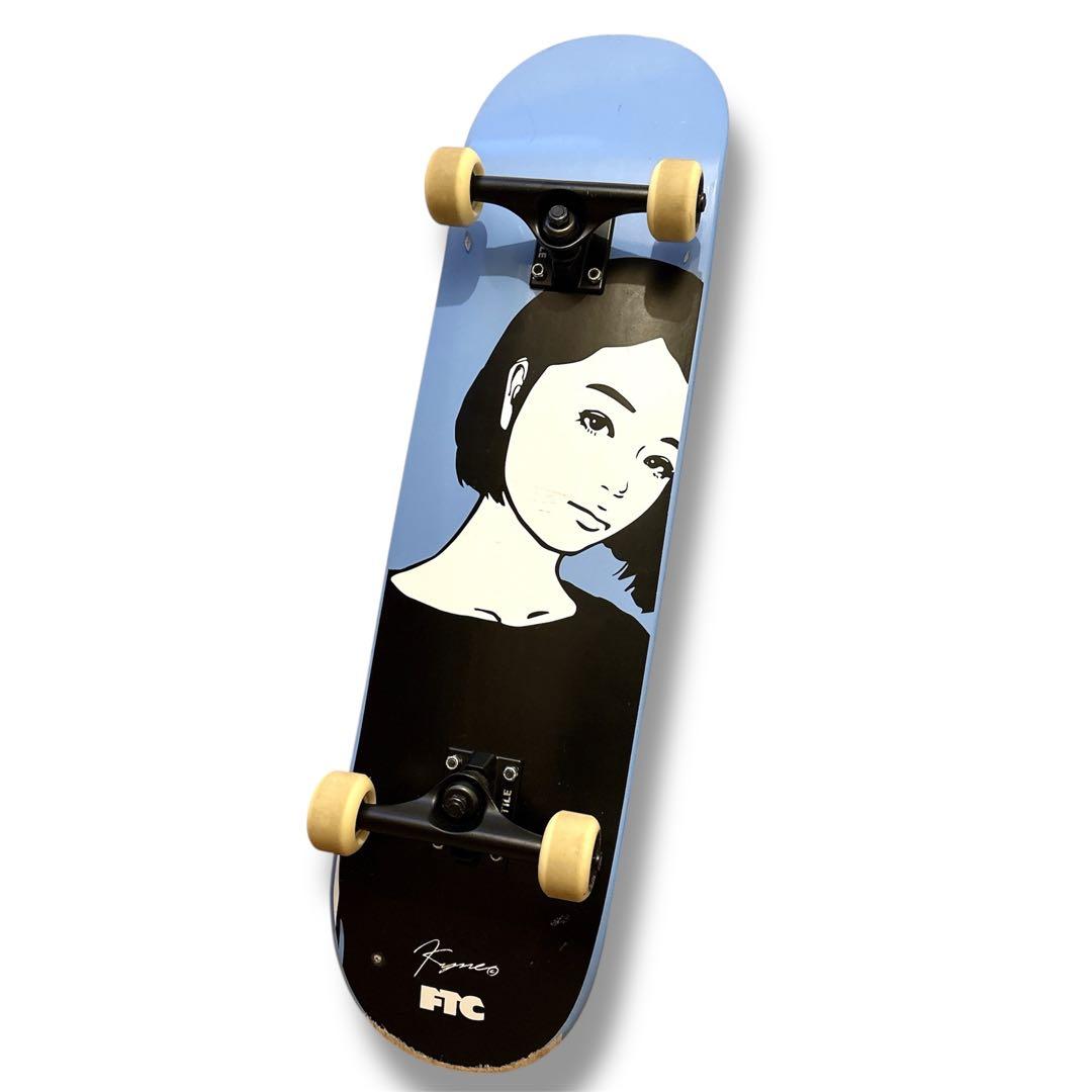 FTC × KYNE スケートボードデッキ 8インチ コンプリート