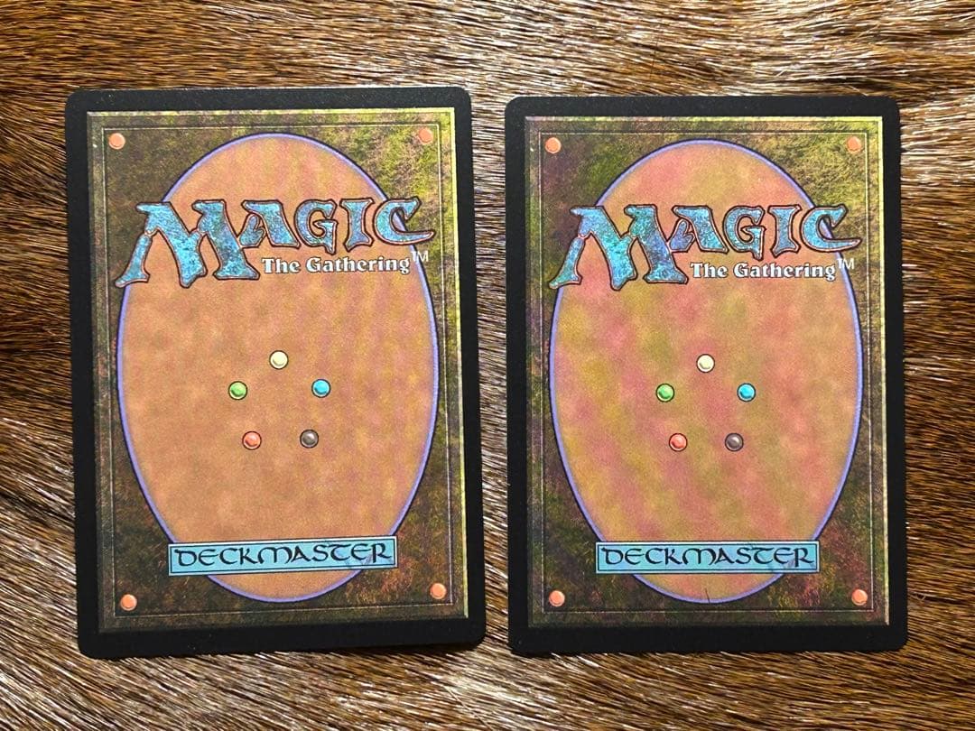 MTG 基本土地 各種2枚セット オイルスリック Foil
