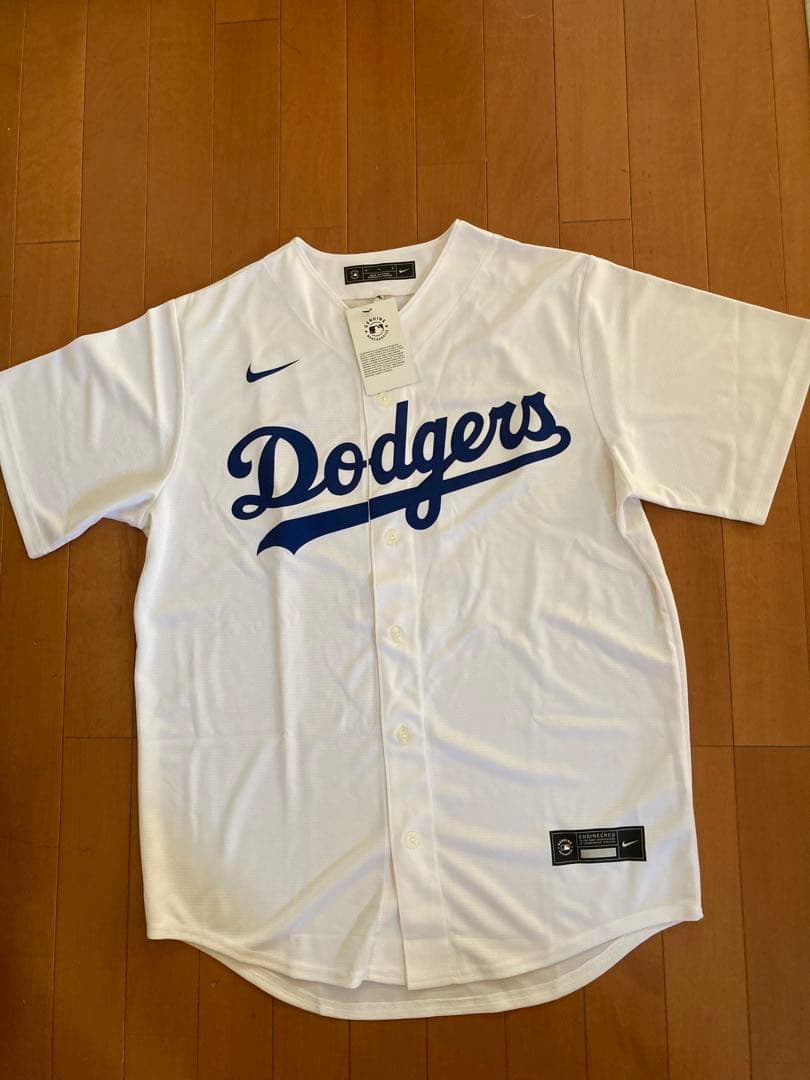 【正規品/タグ付】ＮＩＫＥ　ドジャース　大谷翔平　レプリカユニフォーム　ホワイト