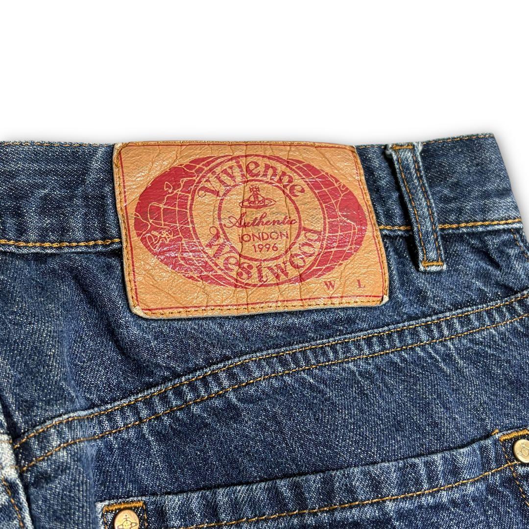 vivienne westwood デニム パンツ ストレート イタリア製 50