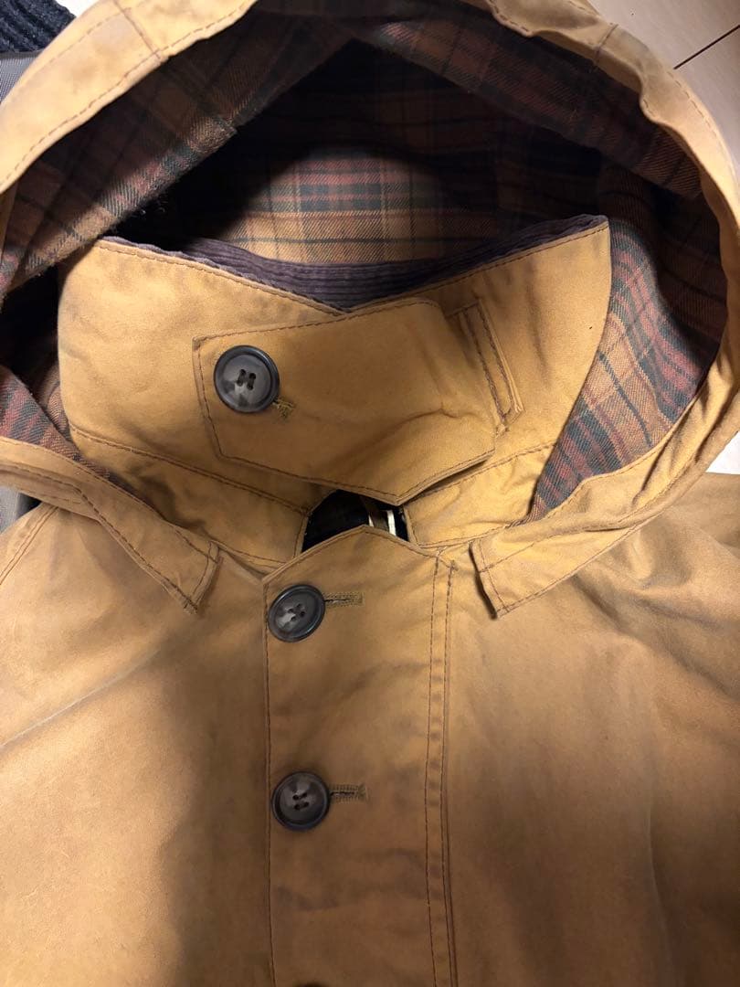 90s バブアー ロングショアマン　A60 L 3ワラント