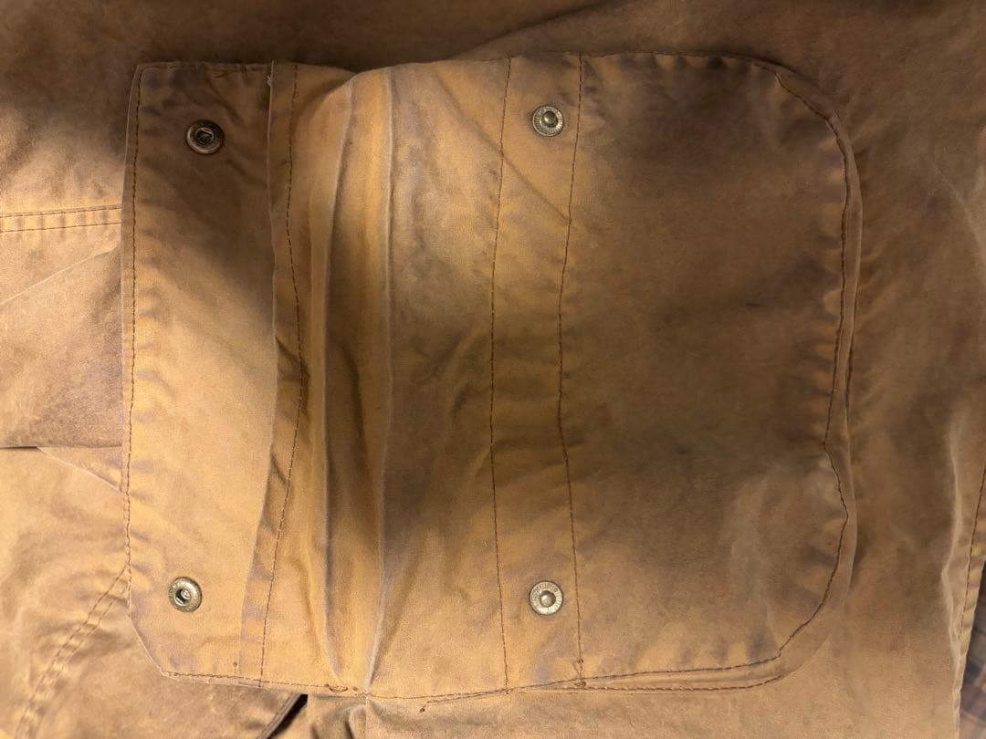 90s バブアー ロングショアマン　A60 L 3ワラント
