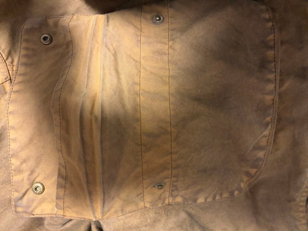 90s バブアー ロングショアマン　A60 L 3ワラント