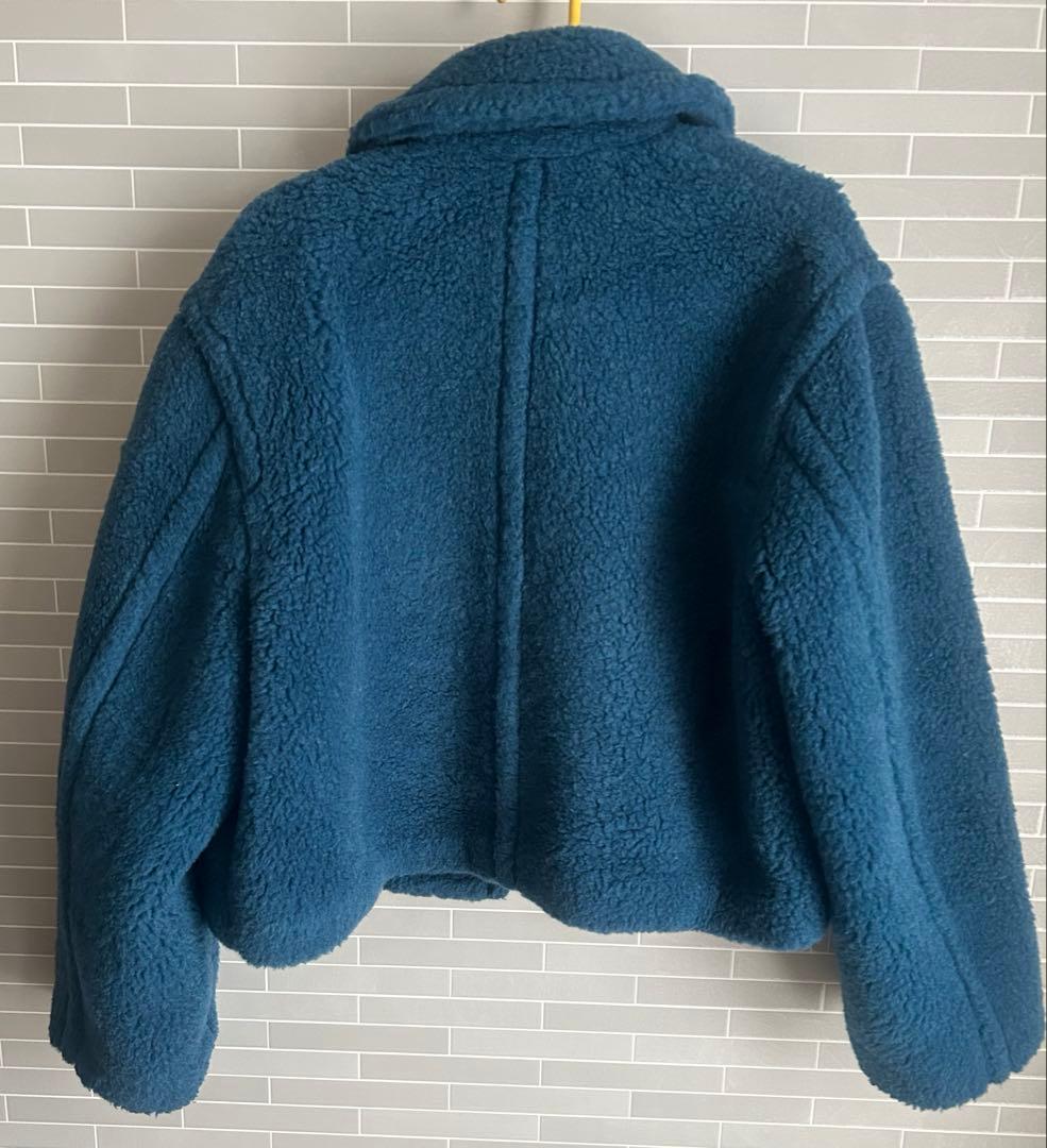 <H>BOA CROPPED COAT アウター