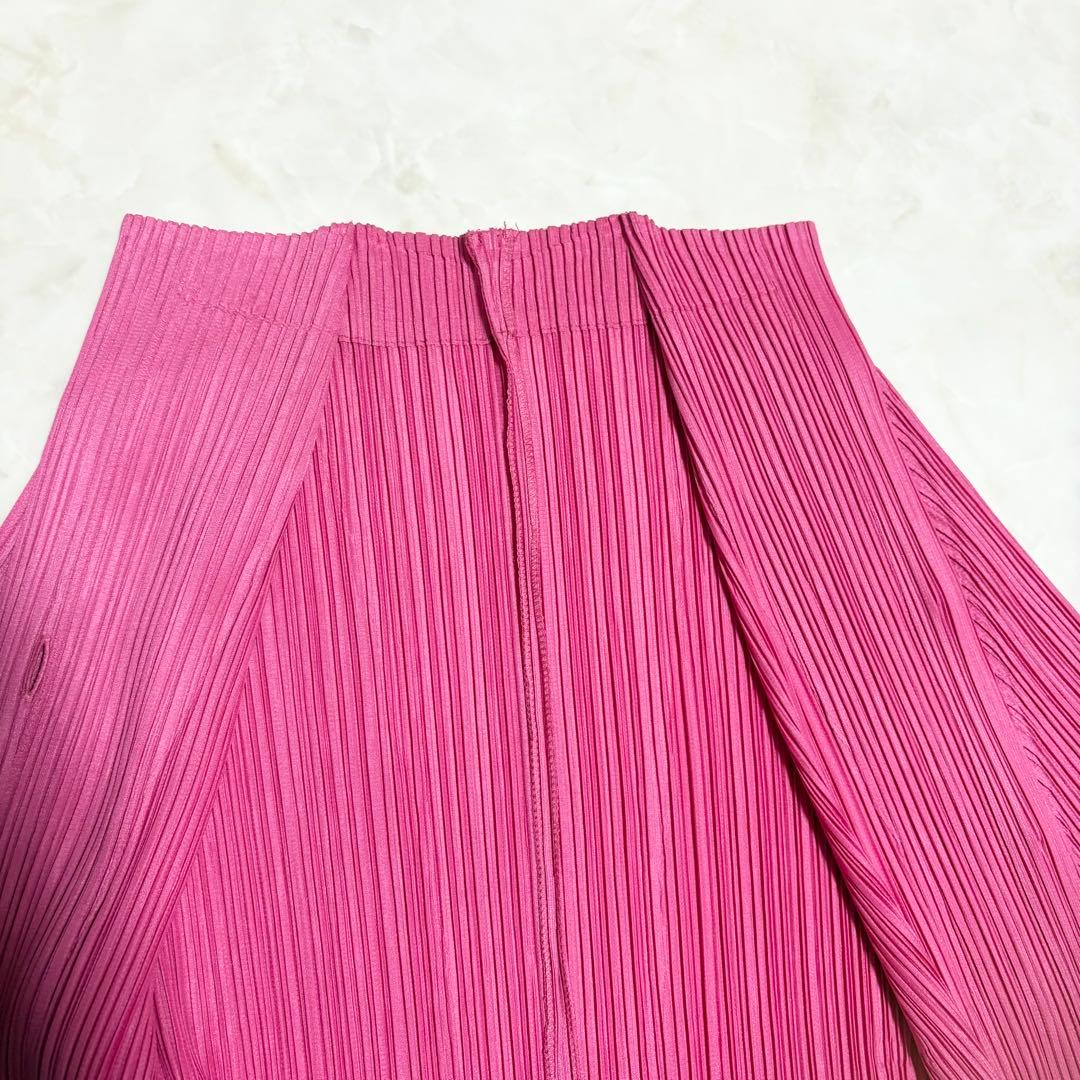 大きいサイズ✨極美品 PLEATS PLEASE シャツワンピース ロング 5