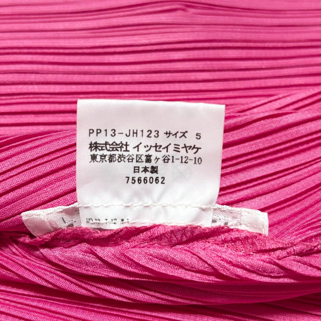 大きいサイズ✨極美品 PLEATS PLEASE シャツワンピース ロング 5