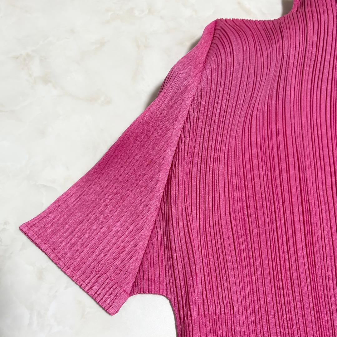 大きいサイズ✨極美品 PLEATS PLEASE シャツワンピース ロング 5