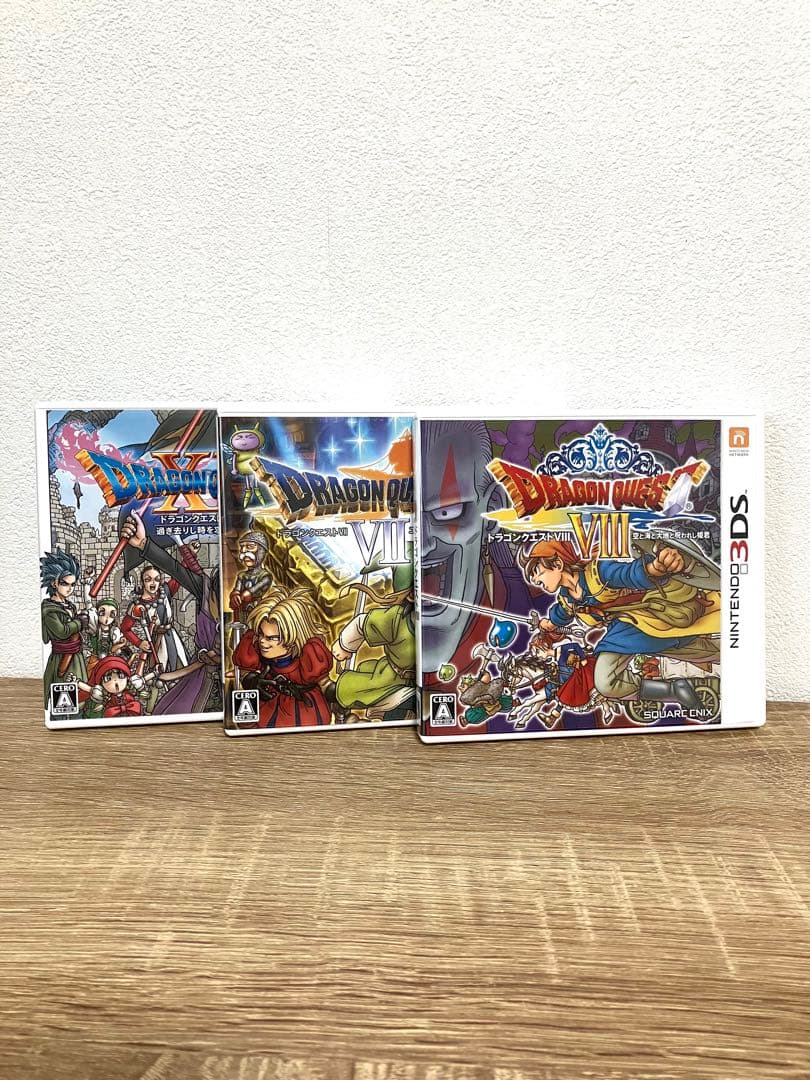 お得★ドラゴンクエストVII・VIII・XI 3本セット　動作確認済み ドラクエ