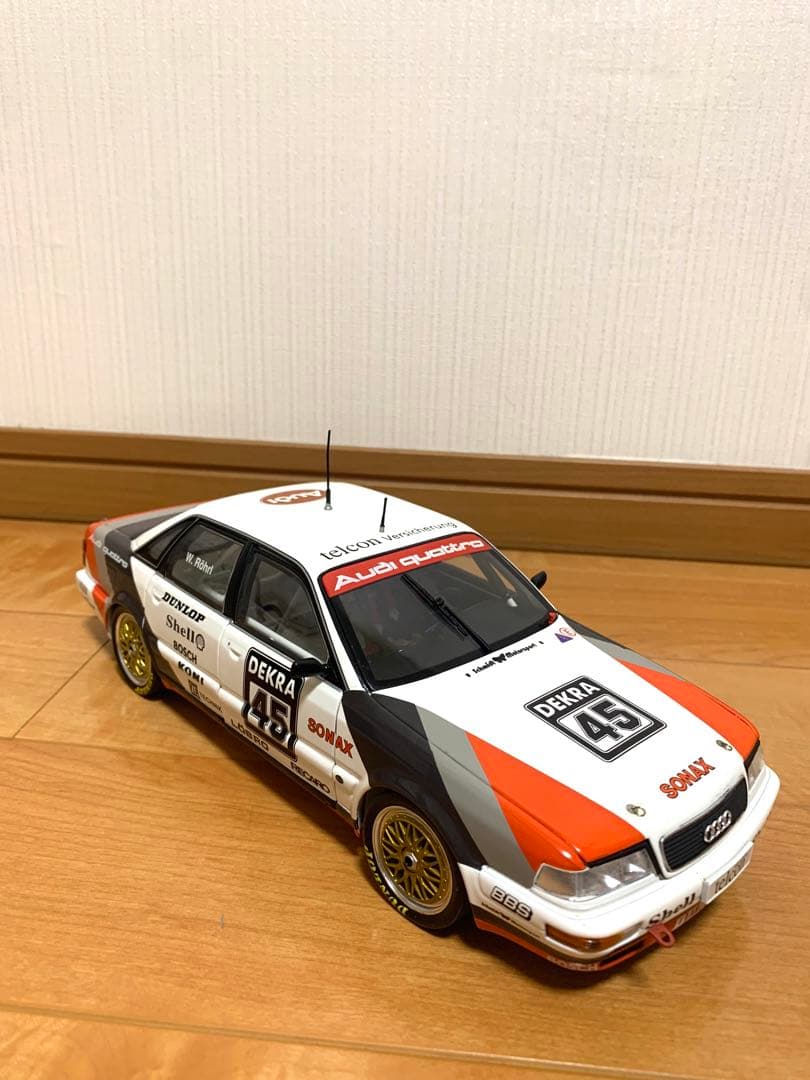 ミニカー MINICHAMPS Audi V8 Quattro DTM - 1990